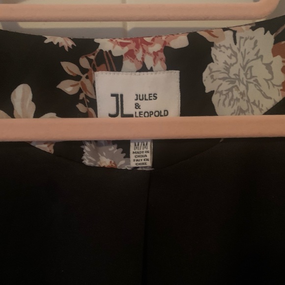 Floral unstructured blazer - Picture 3 of 3